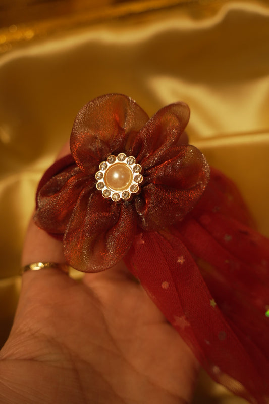 Red Korean Rubber Band