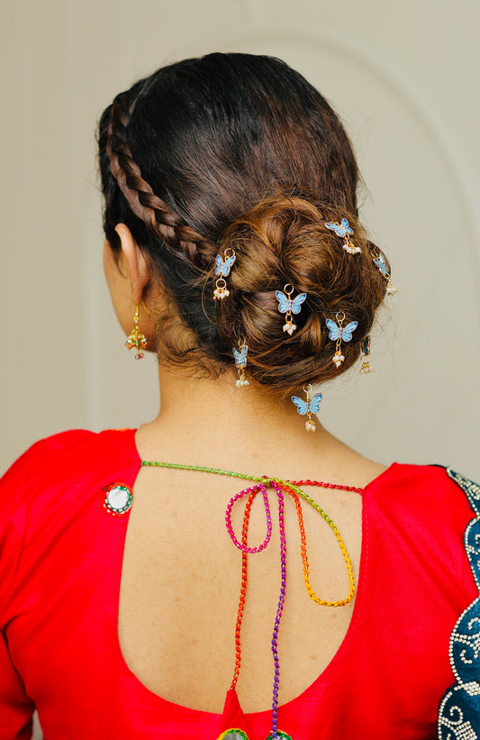 White Pearly Butterflies 🦋 ( Pack of 8 )