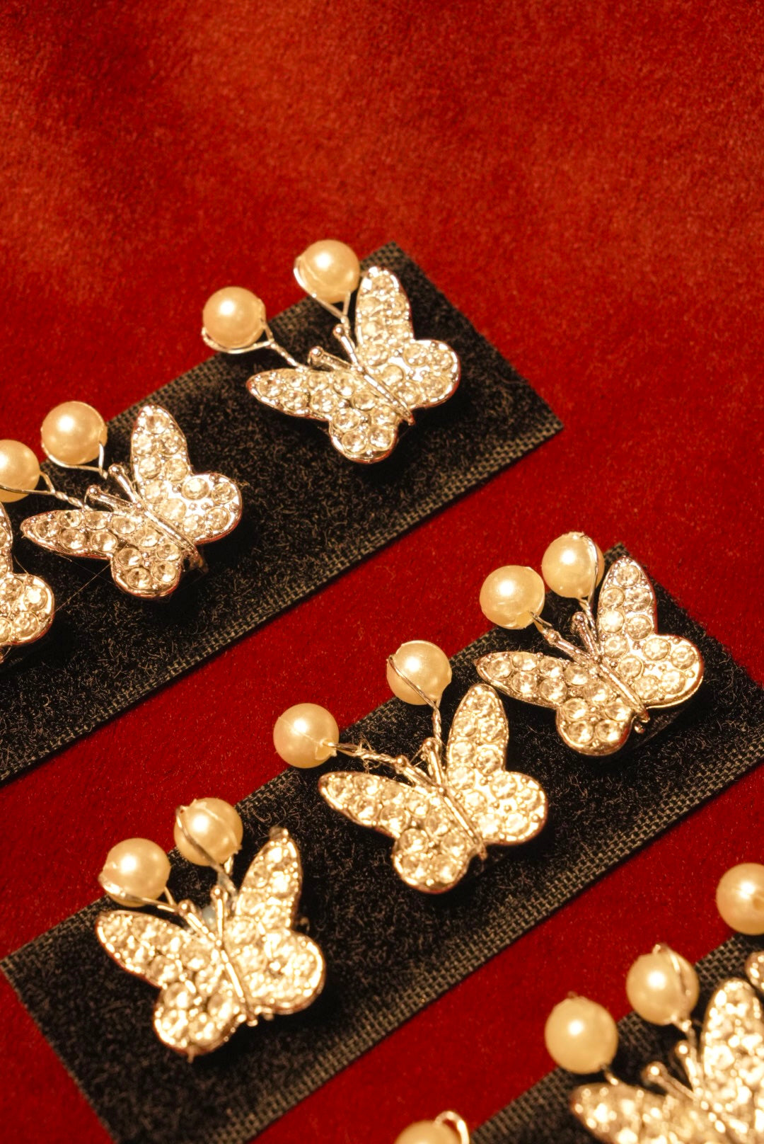 Stones Velcro Butterflies ( Set of 9 )