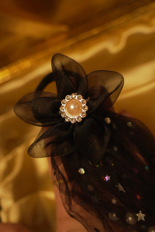 Black Korean Rubber Band