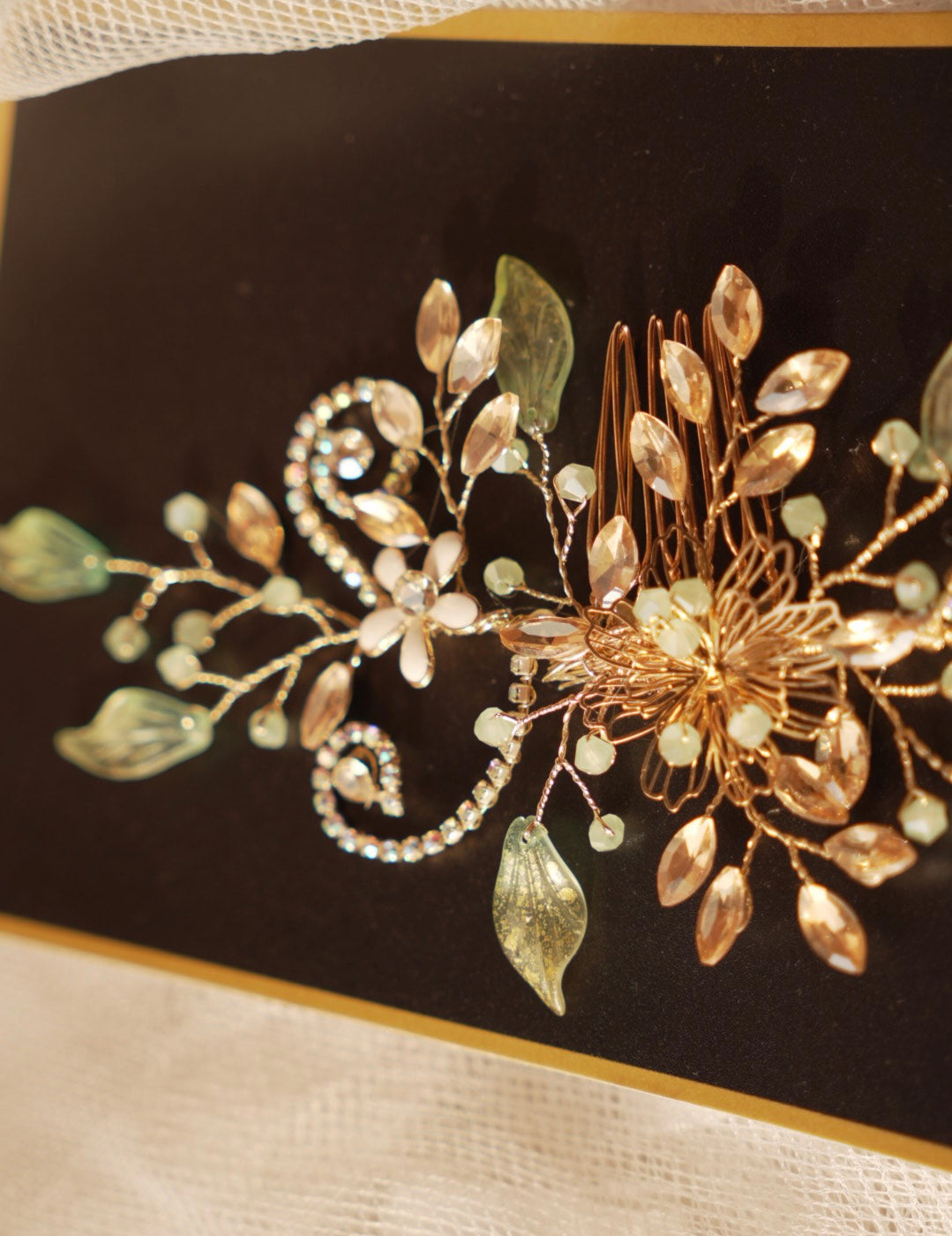 Green Mystic Hair Pin