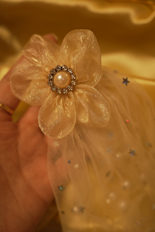 White Korean Rubber Band