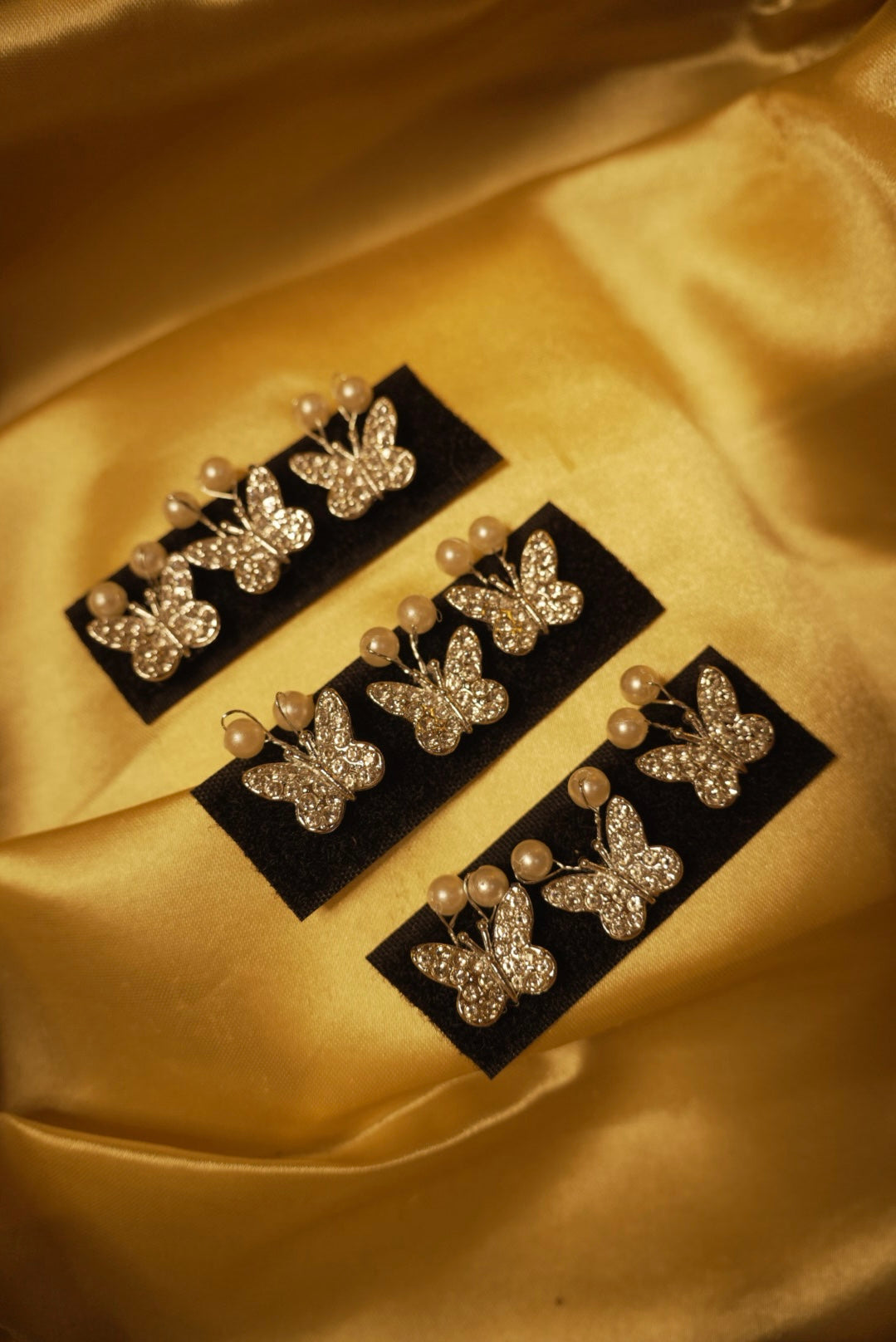 Stones Velcro Butterflies ( Set of 9 )