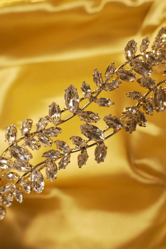 Leafy Crystal Crown
