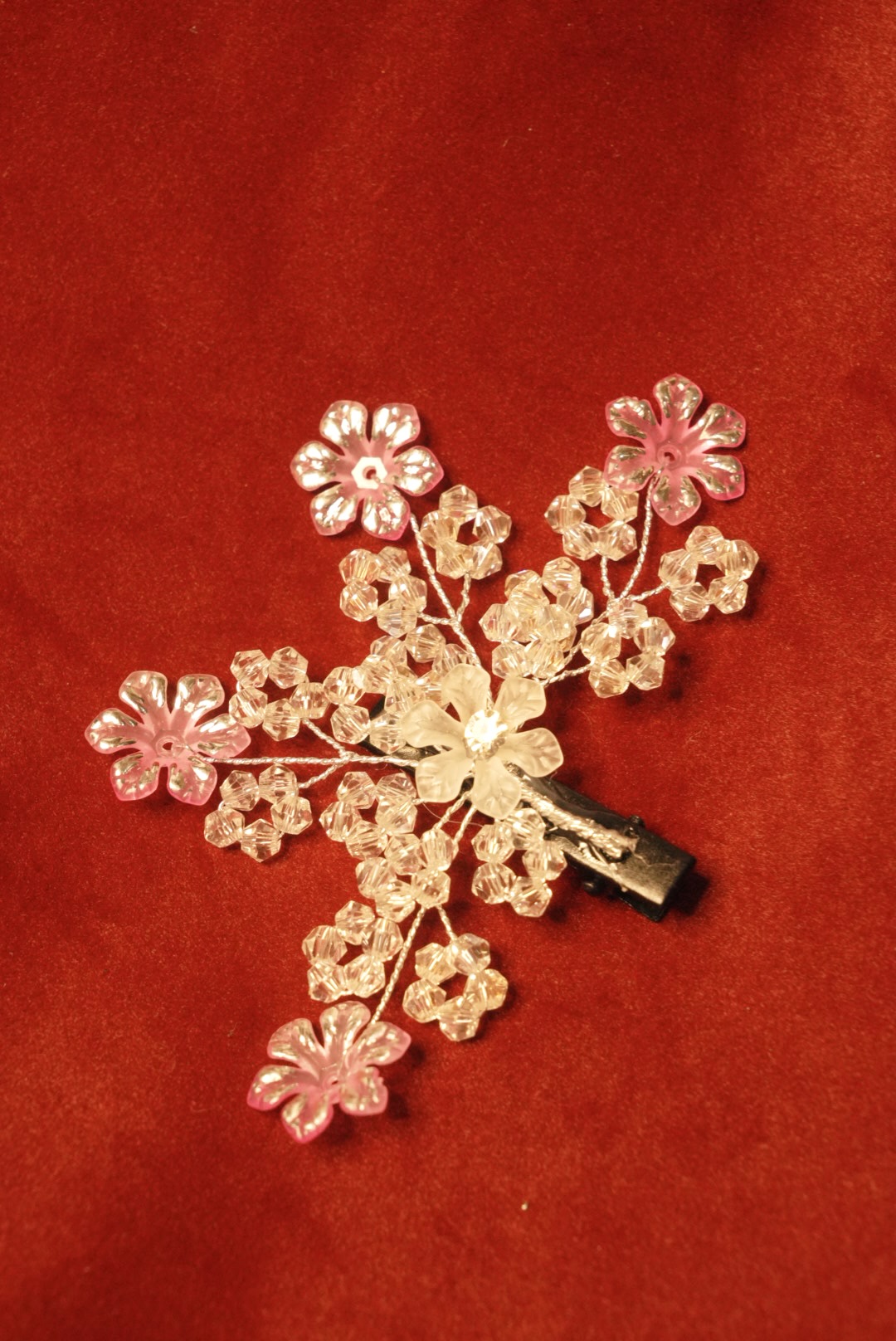 Arora Clips ( Pink ) 🩷 Set of 5