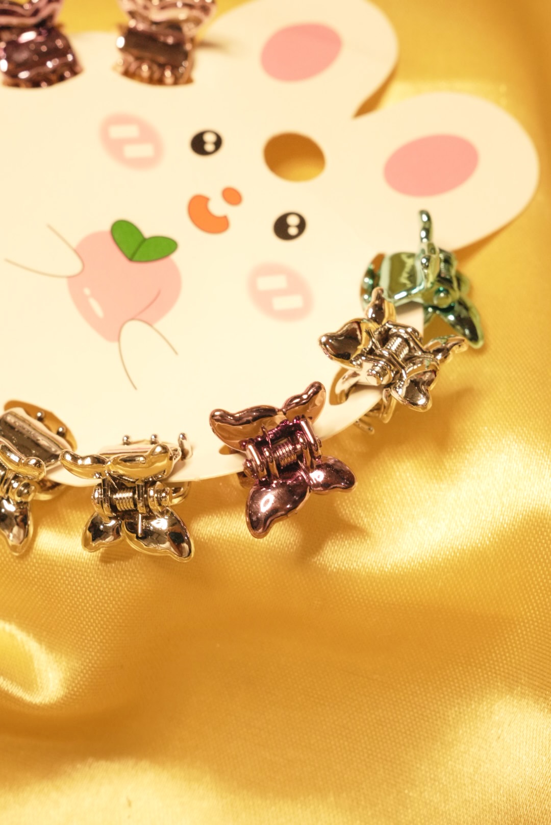 Butterfly Korean Mini Claw Clips ( 10 )