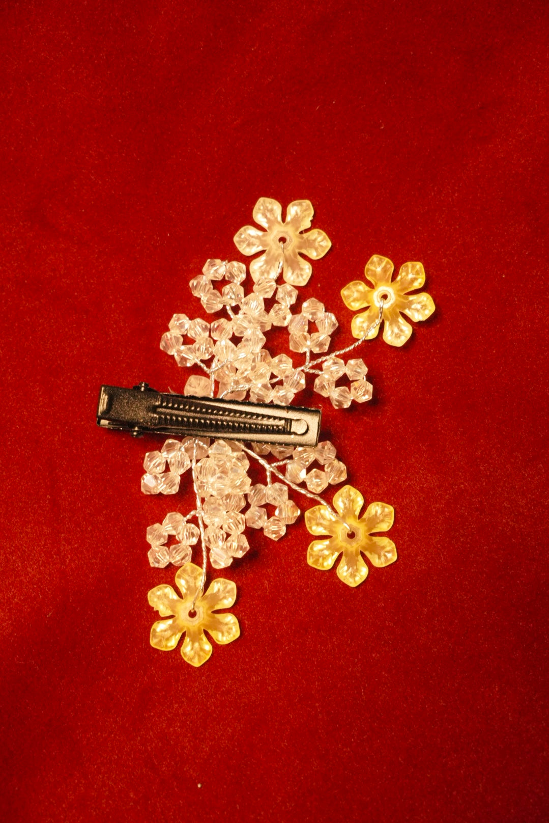 Belle Clips ~ Yellow 🌹 ( Set of 5 )
