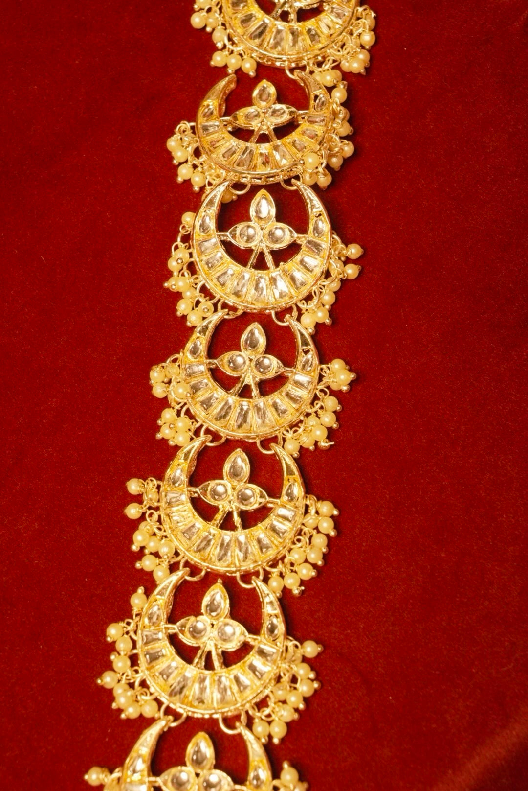 Diya Baali Kundan Guth/Braid Accessory