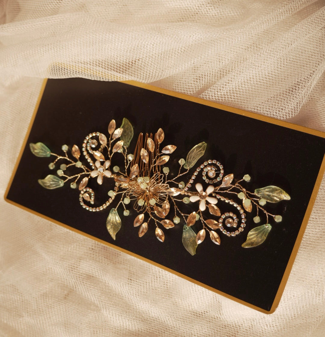 Green Mystic Hair Pin