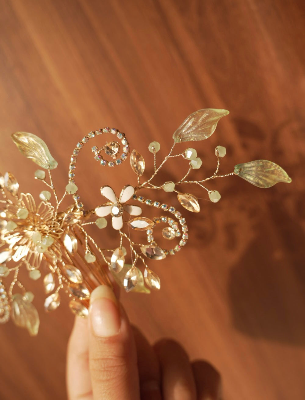 Green Mystic Hair Pin
