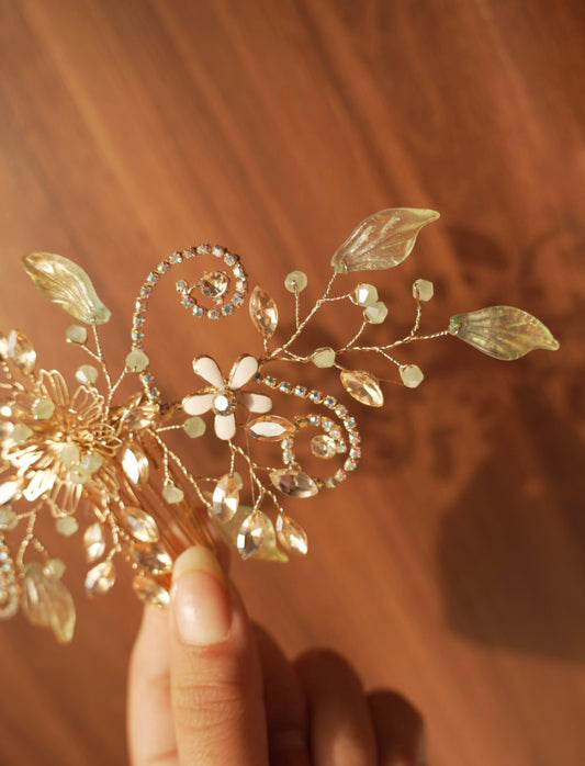 Green Mystic Hair Pin
