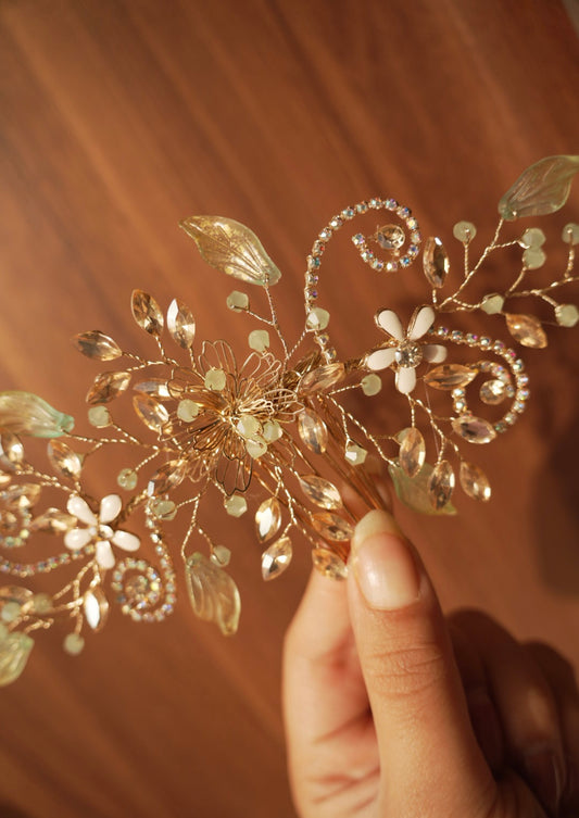 Green Mystic Hair Pin