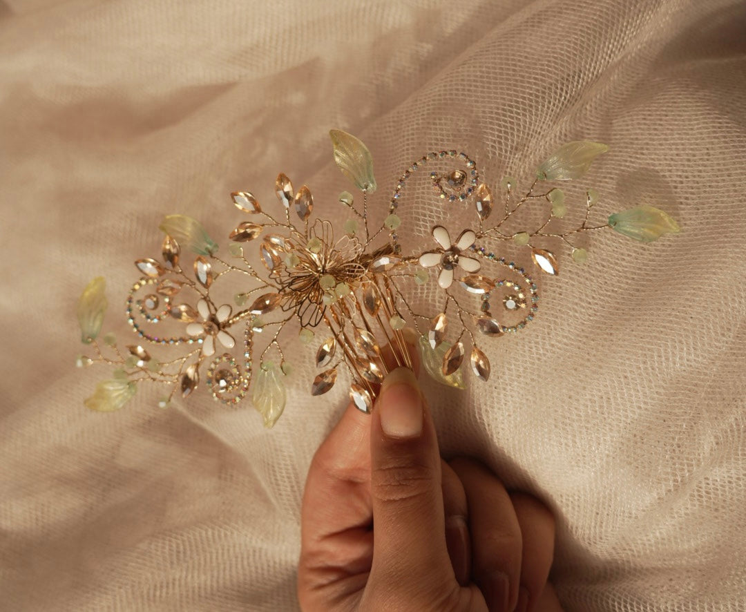 Green Mystic Hair Pin
