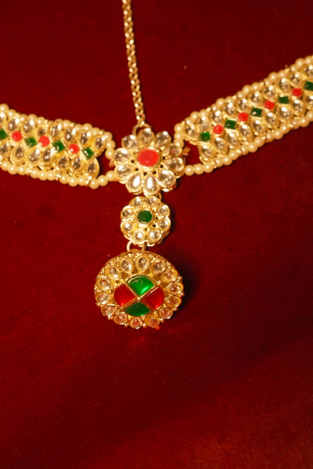 Kundan Borla Matha Patti