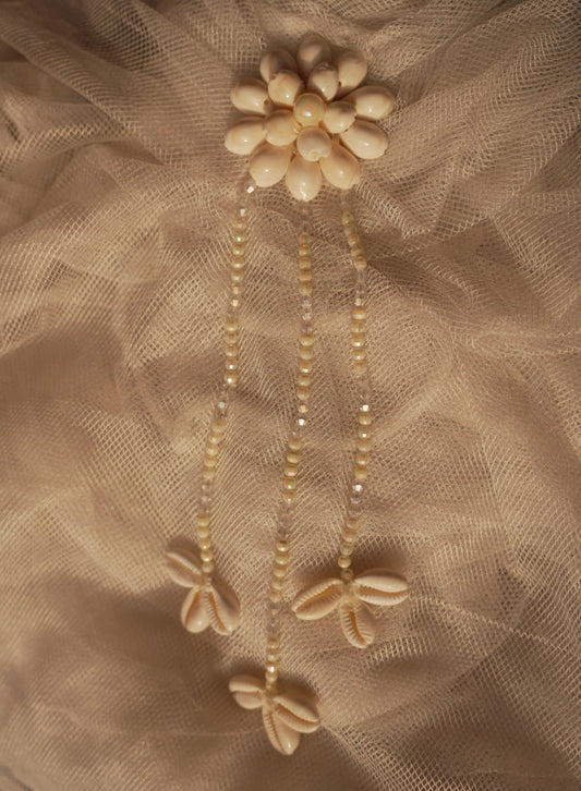 Cowrie Shells Hair Clip