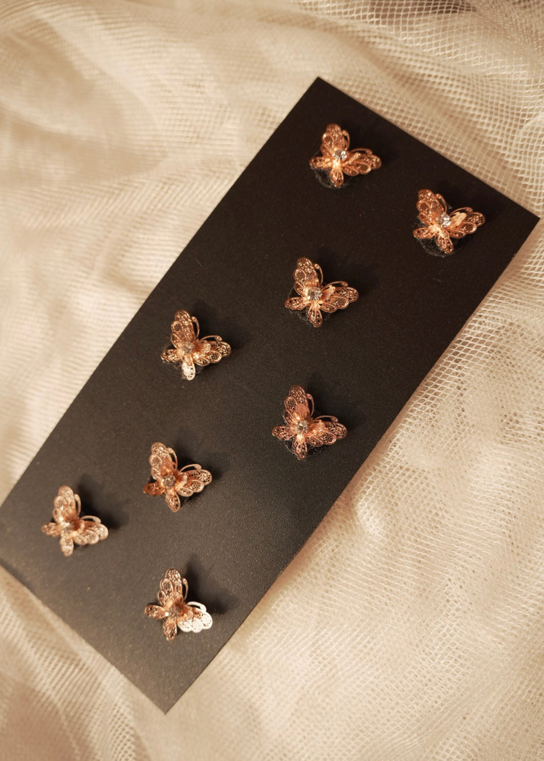 Copper Velcro Butterflies