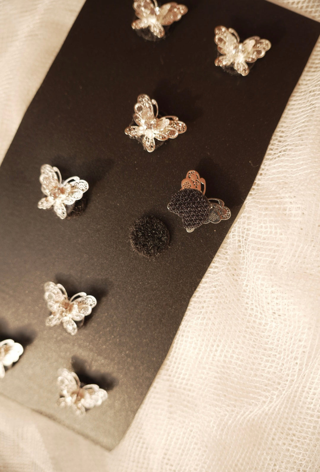 Copper Velcro Butterflies