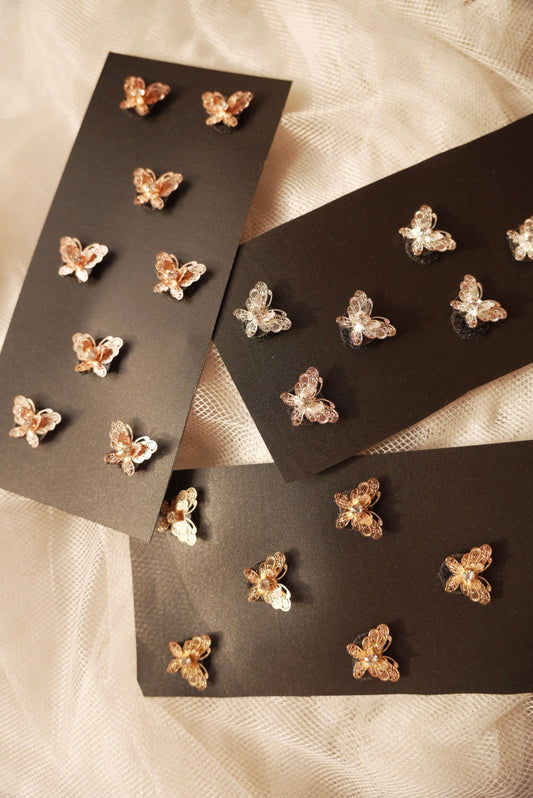 Copper Velcro Butterflies