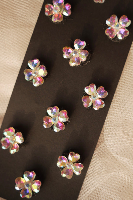 Mermaid Velcro Flower Crystals