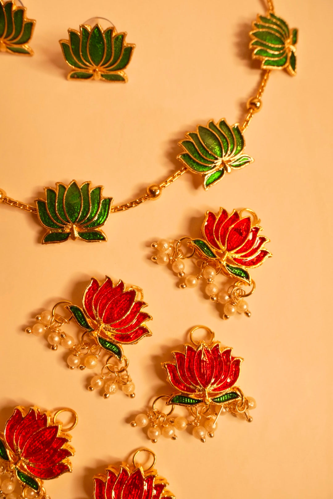 Green & Red Lotus Combo