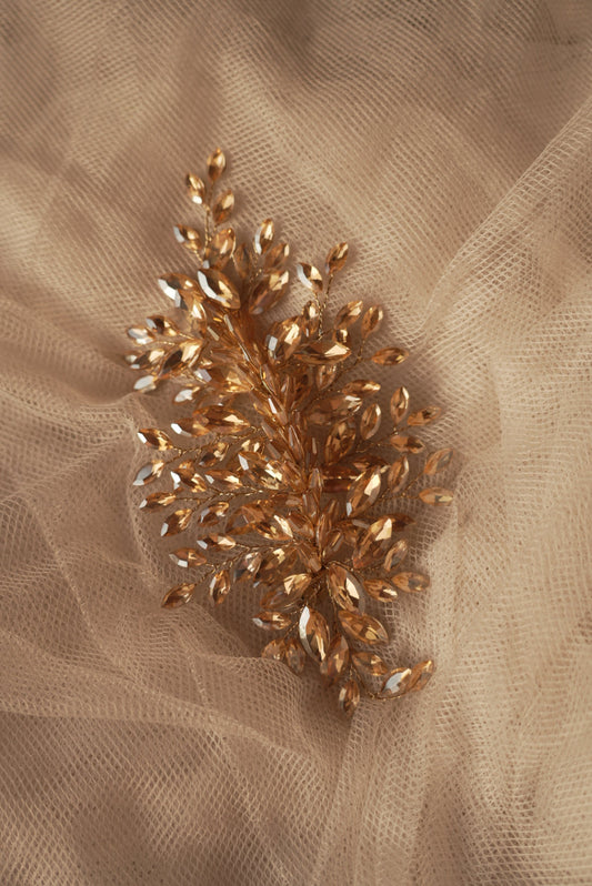 Golden Fusion Crystals Vein