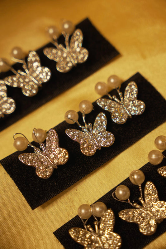 Stones Velcro Butterflies ( Set of 9 )