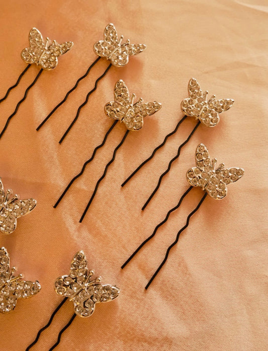 Butterfly Pins ( Set of 8 ) 🦋
