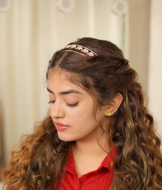 Pink Fairy Crystals Hairband