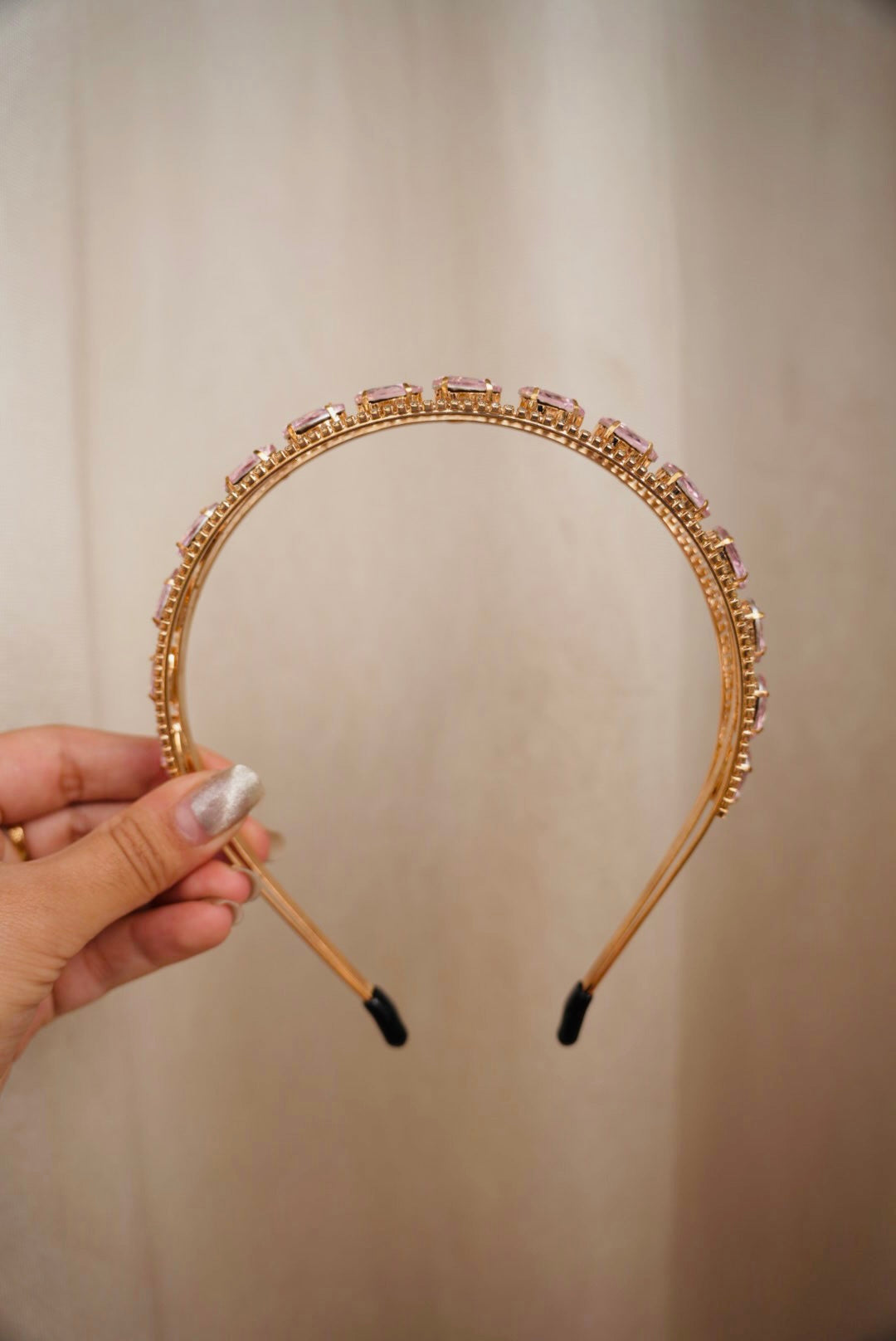 Pink Fairy Crystals Hairband