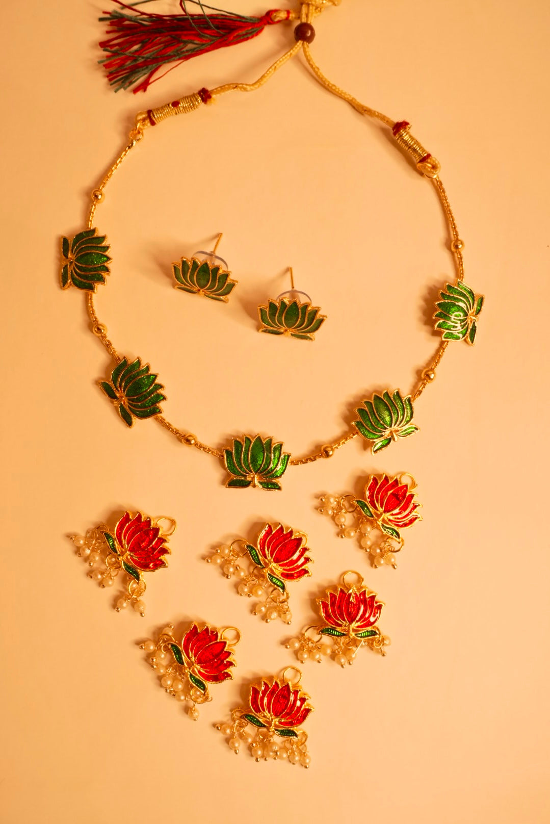 Green & Red Lotus Combo