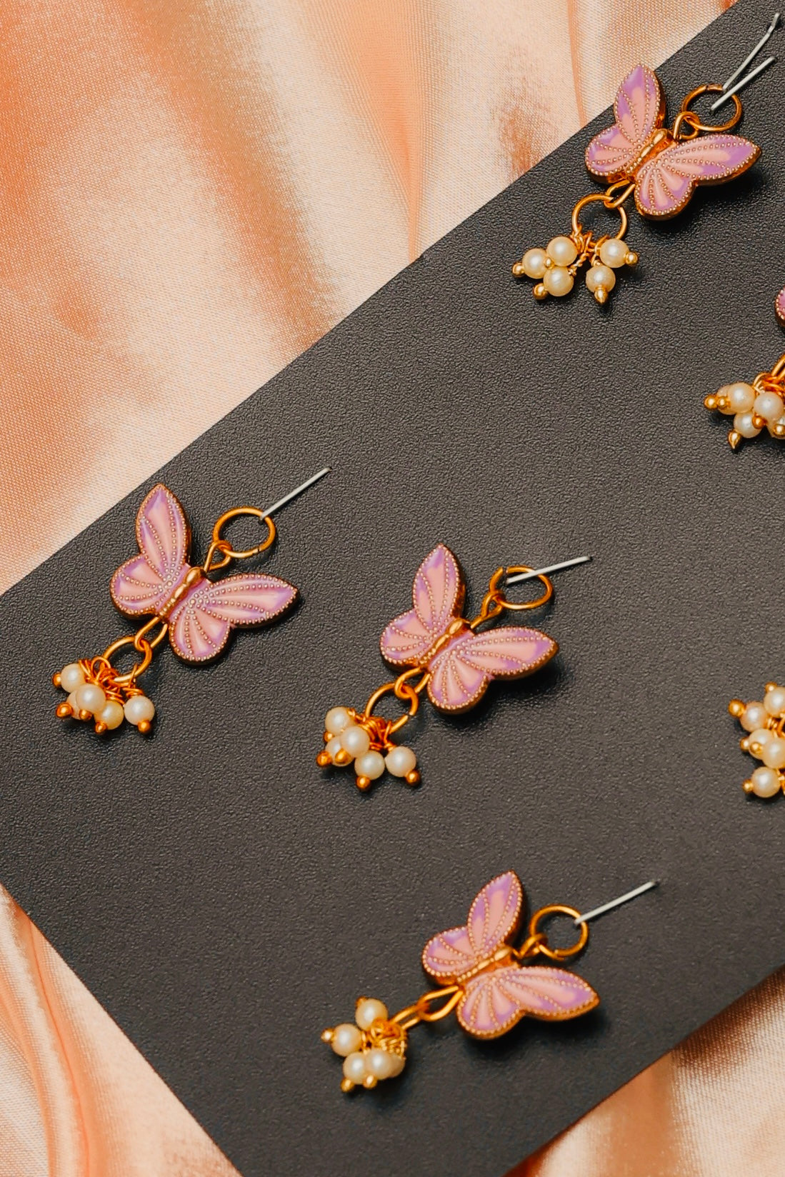 Pink Pearly Butterflies 🦋 ( Pack of 8 )