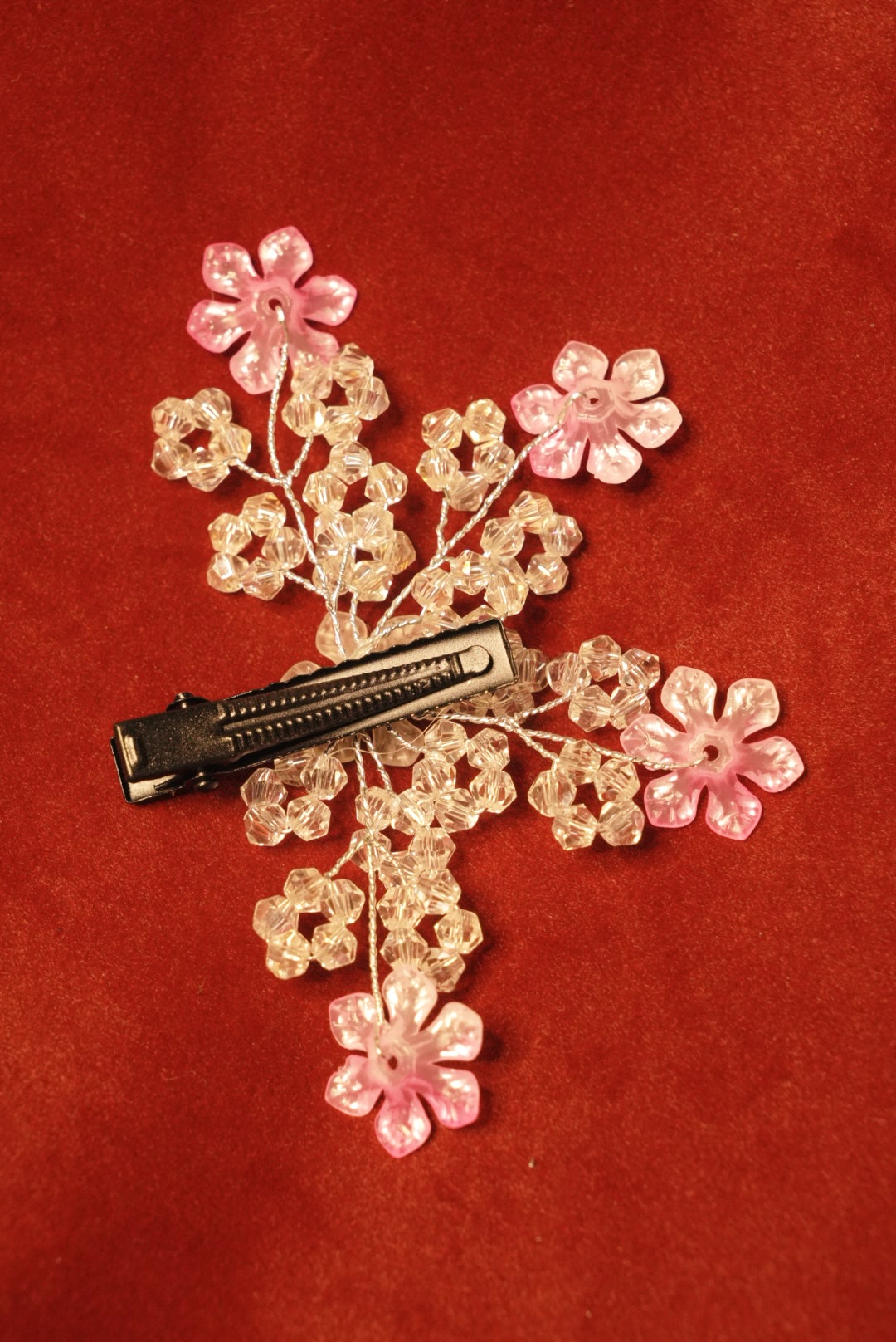 Arora Clips ( Pink ) 🩷 Set of 5