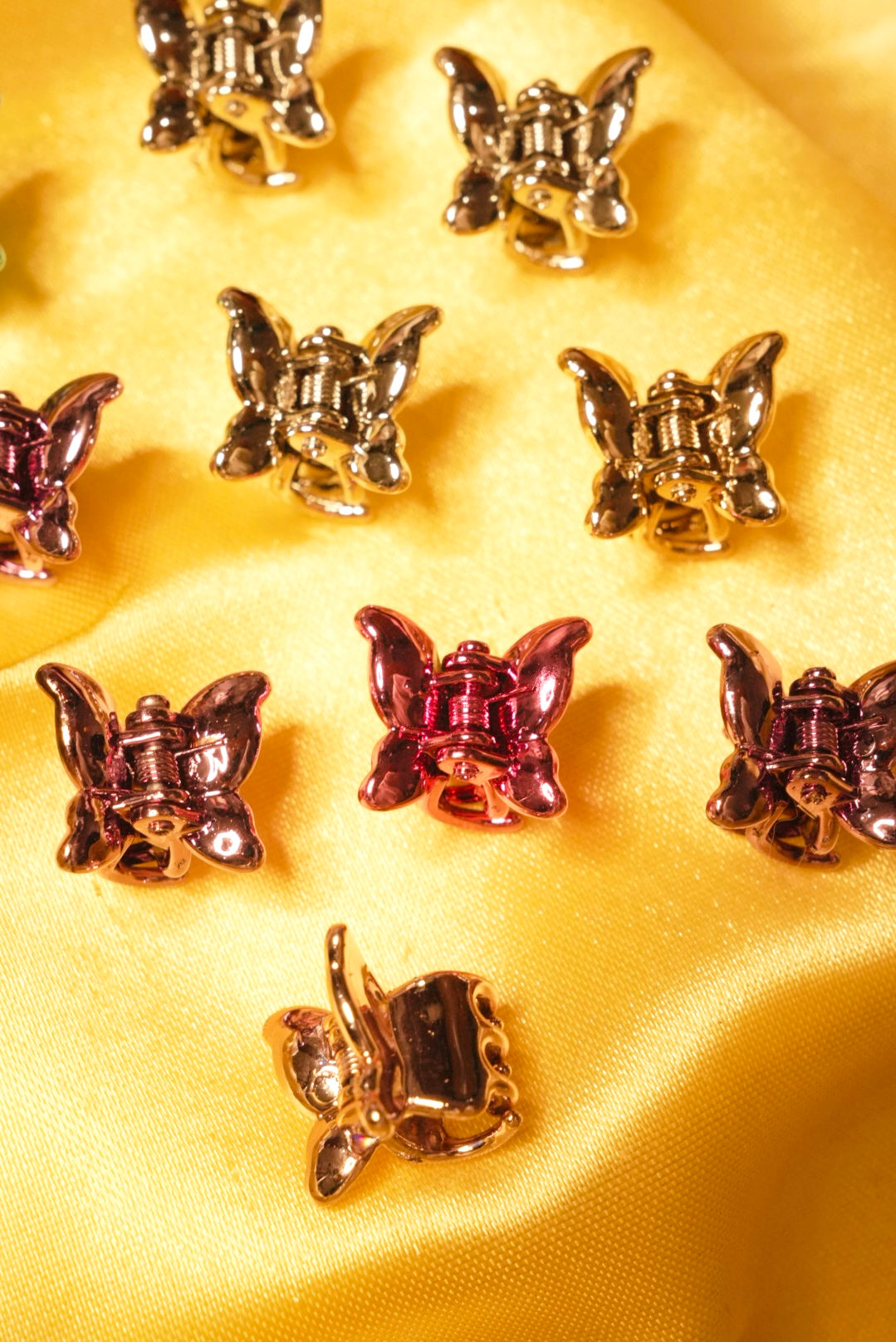 Butterfly Korean Mini Claw Clips ( 10 )