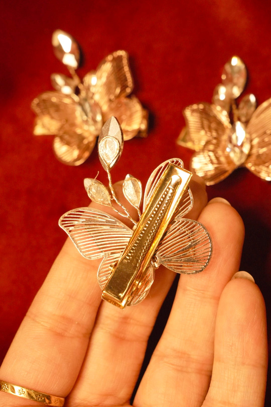 High Quality Butterfly Clips ( Set of 3 )