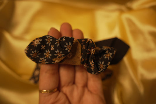 Korean Bow Scrunchy