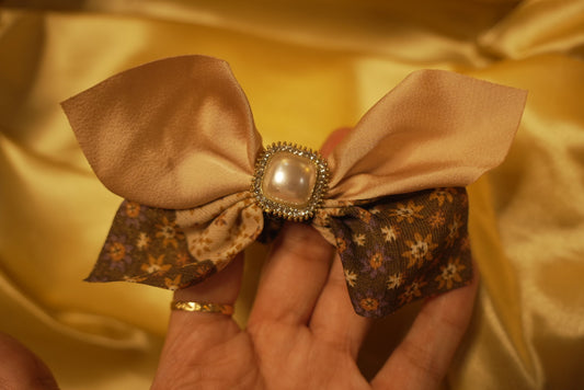 Korean Bow Scrunchy