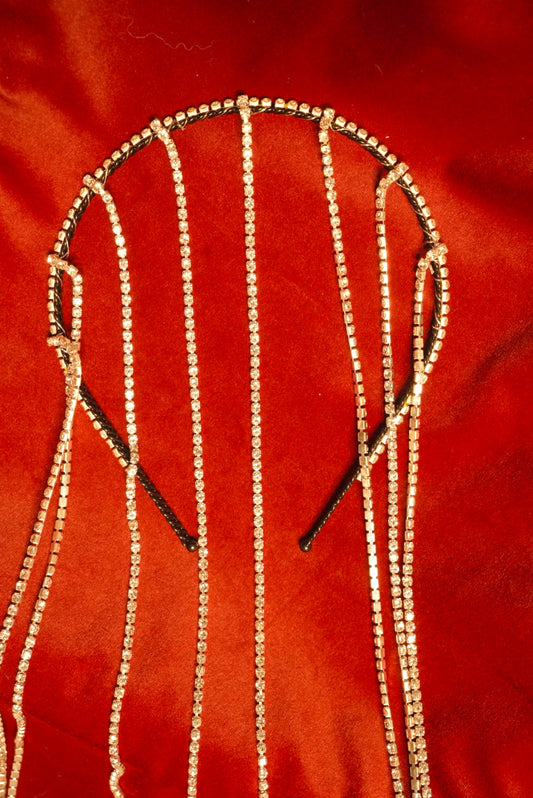 Rhinestones HairBand - Long