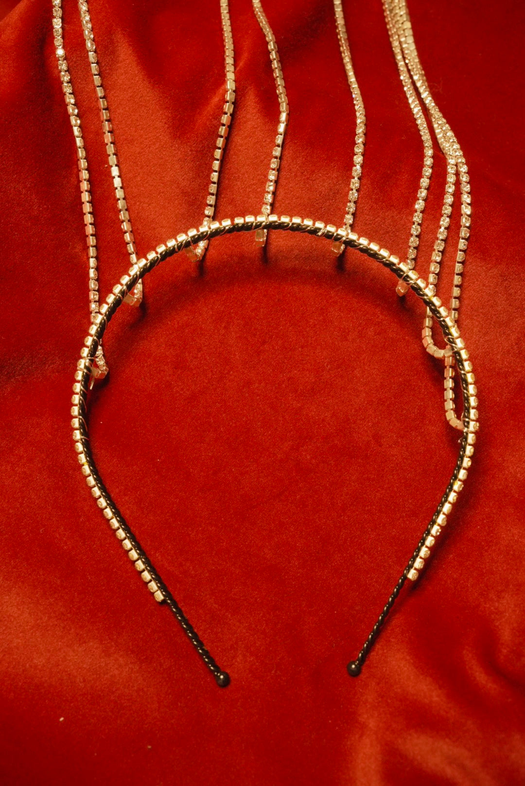 Rhinestones HairBand - Long