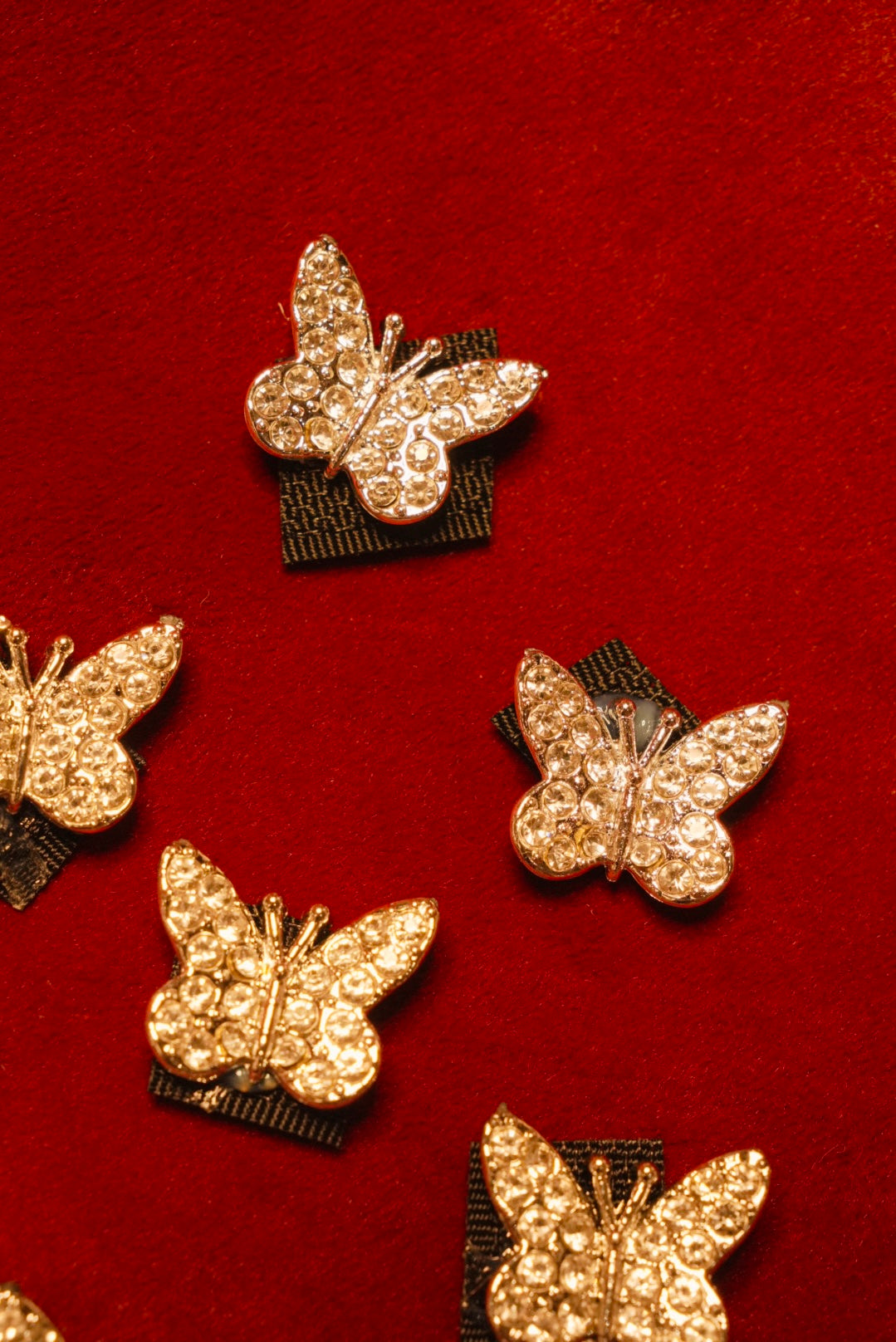 Stones Velcro Butterflies ( Set of 9 )
