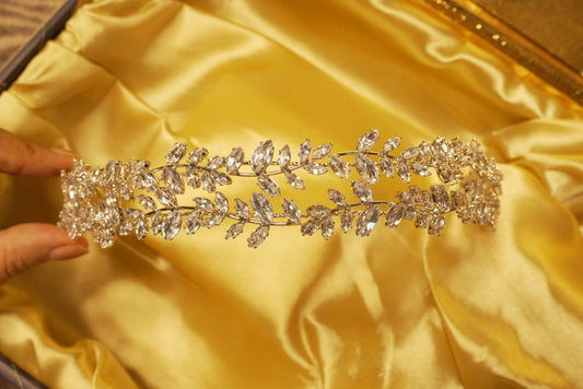 Leafy Crystal Crown