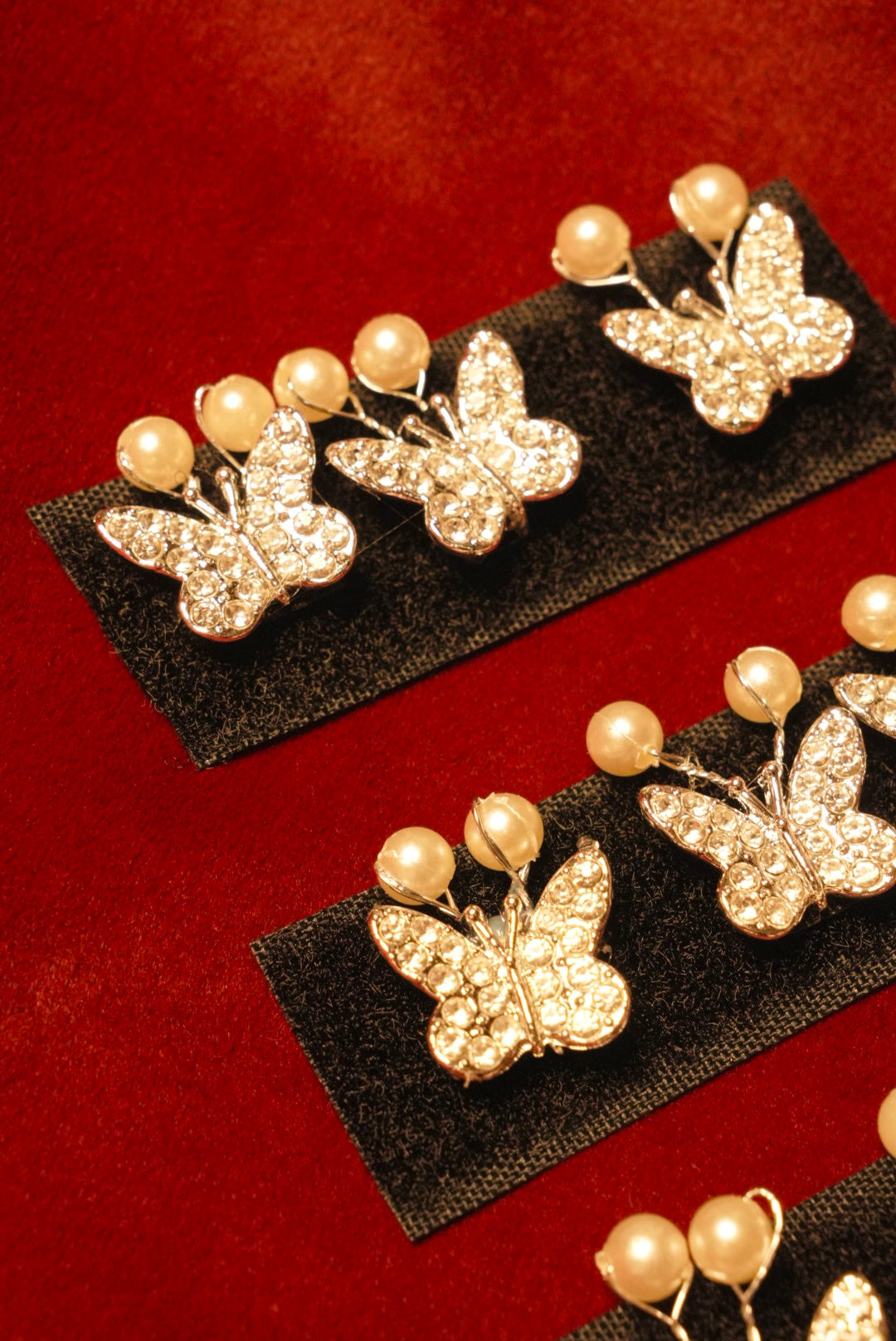 Stones Velcro Butterflies ( Set of 9 )