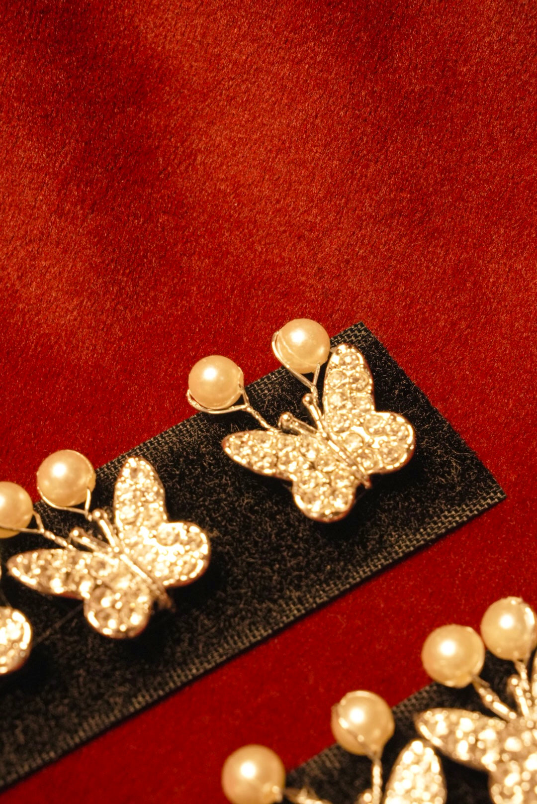 Stones Velcro Butterflies ( Set of 9 )