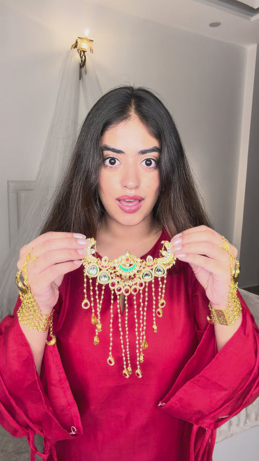 Assorted Kundan Hair Accessory ( Very Royal Looking )